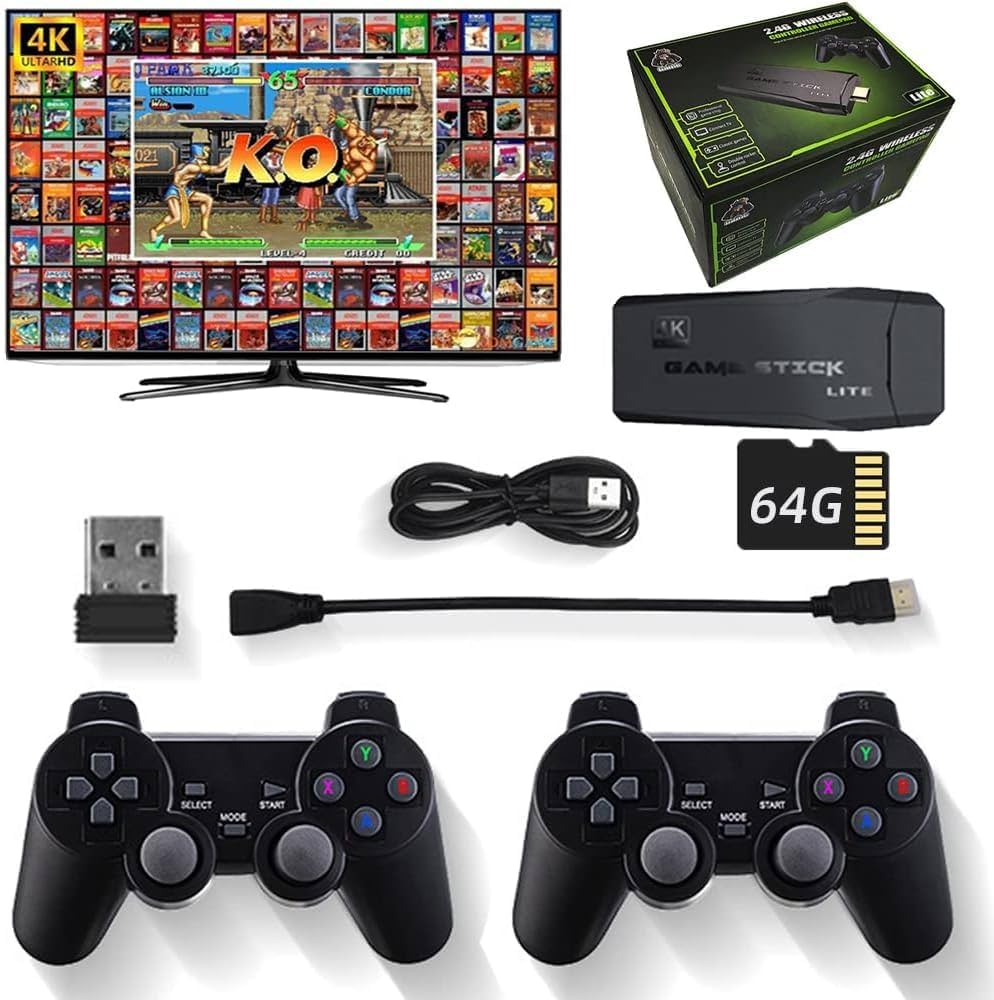 4K Video Game Stick Lite ORIGINAL (20000 jeux)