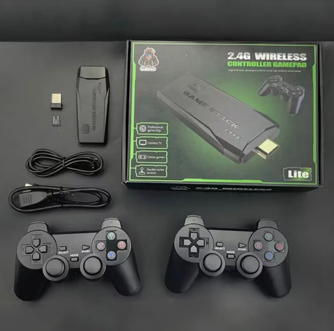 4K Video Game Stick Lite ORIGINAL (20000 jeux)